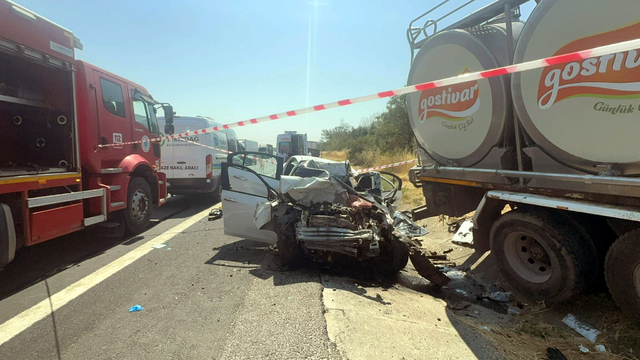 4 kişinin öldüğü kazada, süt kamyonunun şoförü tutuklandı