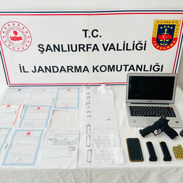Şanlıurfa'da tefecilik operasyonunda 1 şüpheli yakalandı