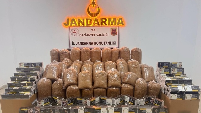 Gaziantep'te tütün kaçakçılığı yapan 2 kişi yakalandı