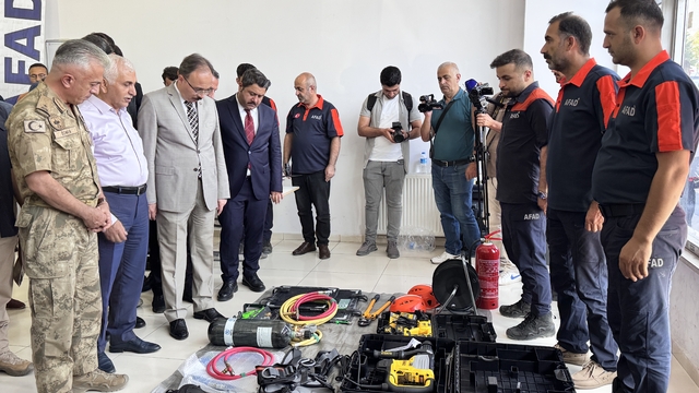 Siirt'te "AFAD Destek Gönüllüleri Kimlik Kartı Dağıtım Töreni" düzenlendi