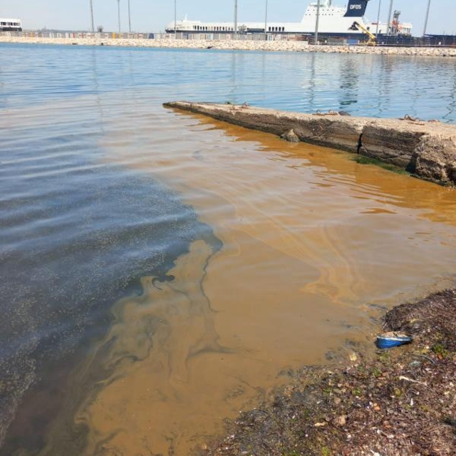 Yalova'da denize atık yağ boşalttığı öne sürülen işletmeyle ilgili inceleme...