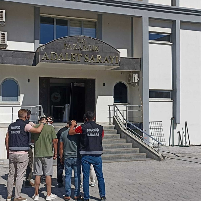 Kahramanmaraş'ta uyuşturucu operasyonunda 4 zanlı tutuklandı