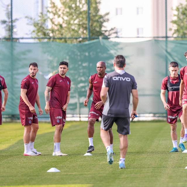 Trabzonspor'da yeni sezon hazırlıkları sürüyor