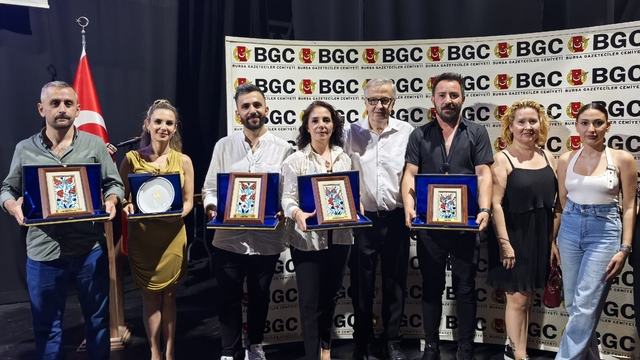 Bursa Gazeteciler Cemiyeti'nden DHA'ya 5 ödül