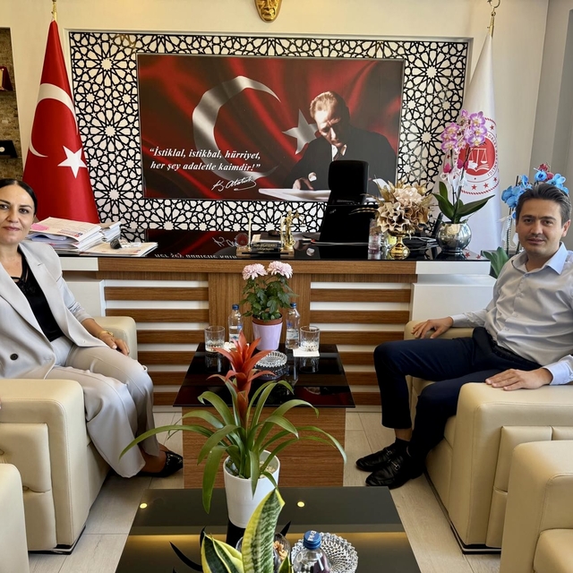 Seydikemer Kaymakamı Dilekli, Başsavcısı Konukcu'yu ziyaret etti