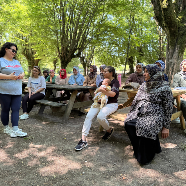 Bartın'da fizyoterapi hizmeti alanlar doğada "şifa" buluyor