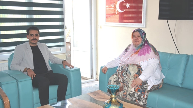 Mihalgazi Kaymakamı Çiçek'ten Belediye Başkanı Güneş'e veda ziyareti