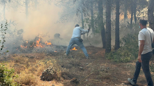 Antalya'da 3 ayrı orman yangını (3)