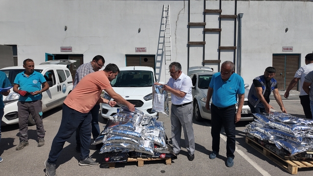 Kayseri Büyükşehir Belediyesinden ilçe belediyelerine sokak hayvanlarını toplama eğitimi