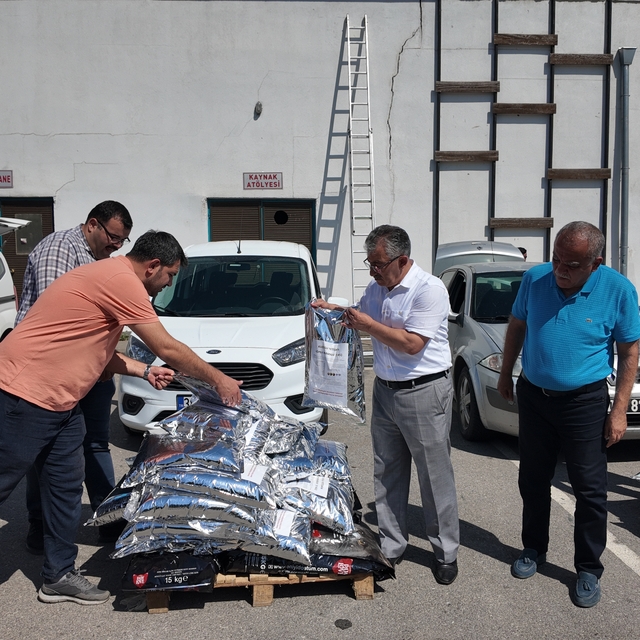 Kayseri Büyükşehir Belediyesinden ilçe belediyelerine sokak hayvanlarını to...