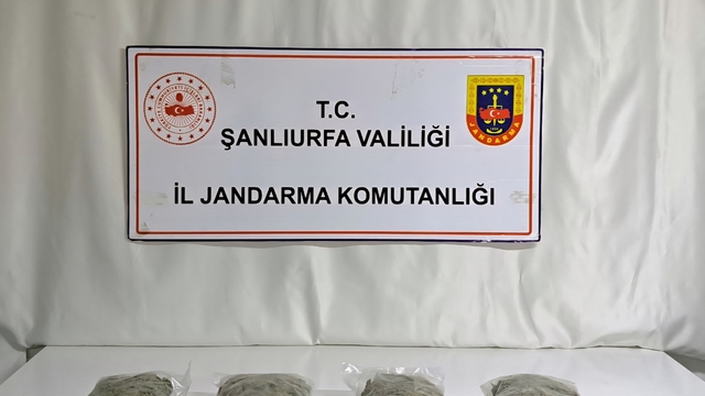 Şanlıurfa'da uyuşturucu operasyonunda 3 şüpheli yakalandı