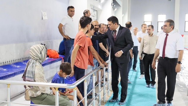 Kızıltepe Kaymakamı Şahin, yaz spor kurslarını ziyaret etti