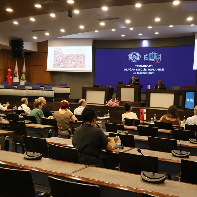 İzmir Ticaret Borsası'nın temmuz ayı meclis toplantısı yapıldı