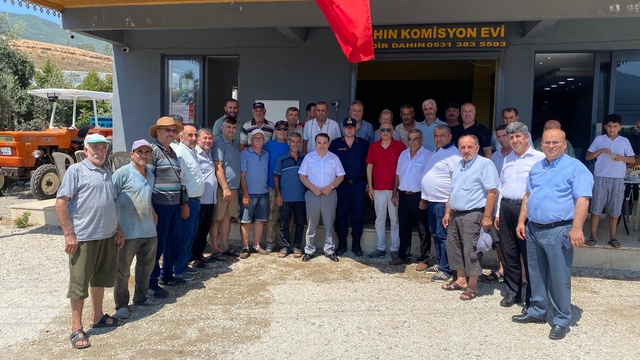 Anamur Kaymakamı Kemal Duru vatandaşlarla görüştü