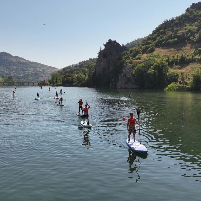 Kapıkayafest'te SUP yarışı düzenlendi