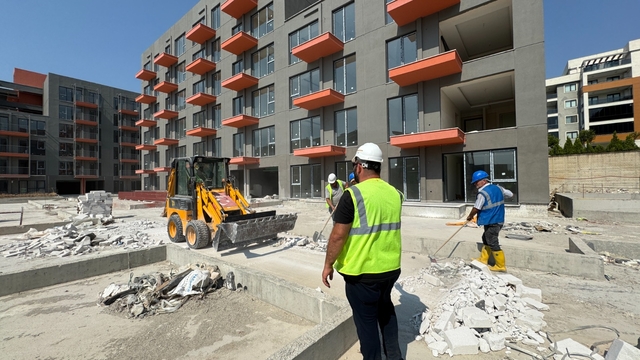 Bursa'da konkordato ilan eden Atış Yapı, inşaatlara yeniden başladı