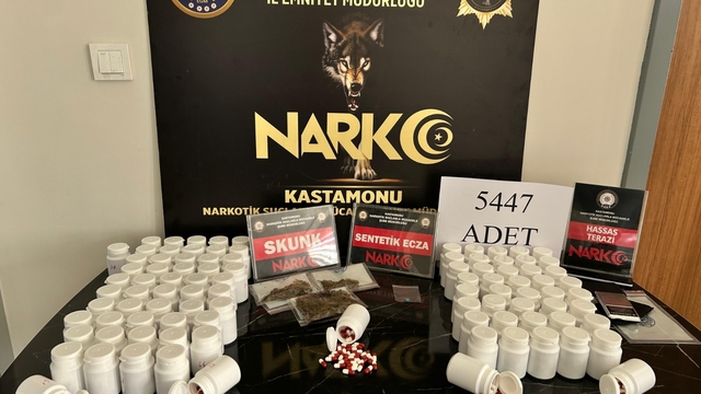 Kastamonu'da uyuşturucu operasyonunda yakalanan şüpheli tutuklandı