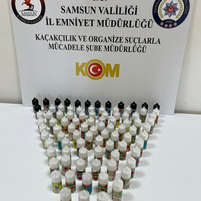Samsun'da kaçakçılık operasyonunda 2 zanlı yakalandı