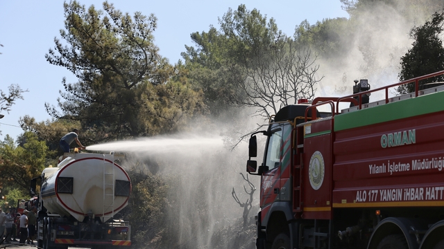 GÜNCELLEME - Muğla'da çıkan orman yangını kontrol altına alındı