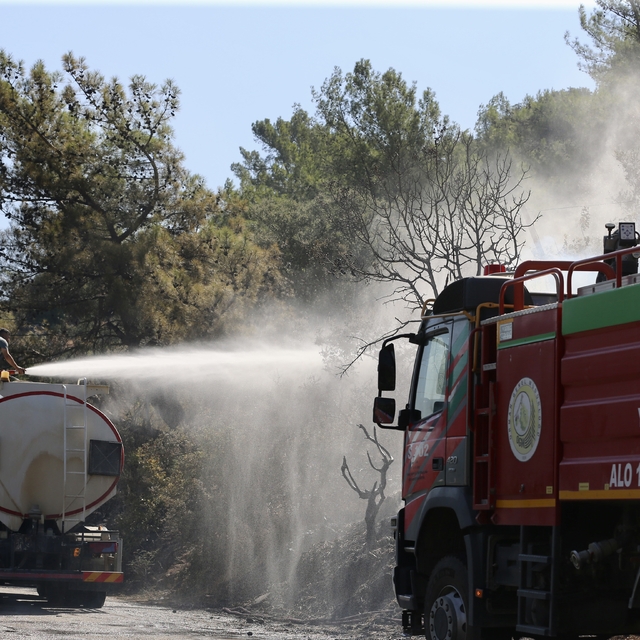 GÜNCELLEME - Muğla'da çıkan orman yangını kontrol altına alındı