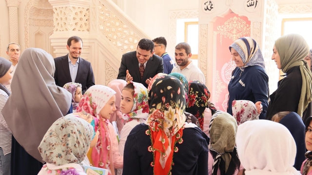 Kızıltepe Kaymakamı Şahin Kur'an kursunu ziyaret etti