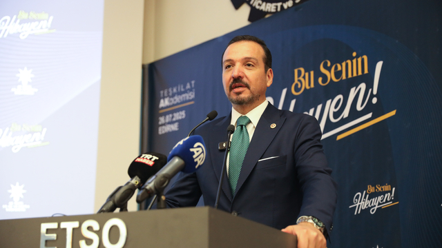AK Parti Genel Başkan Yardımcısı Zorlu, Edirne'de konuştu: