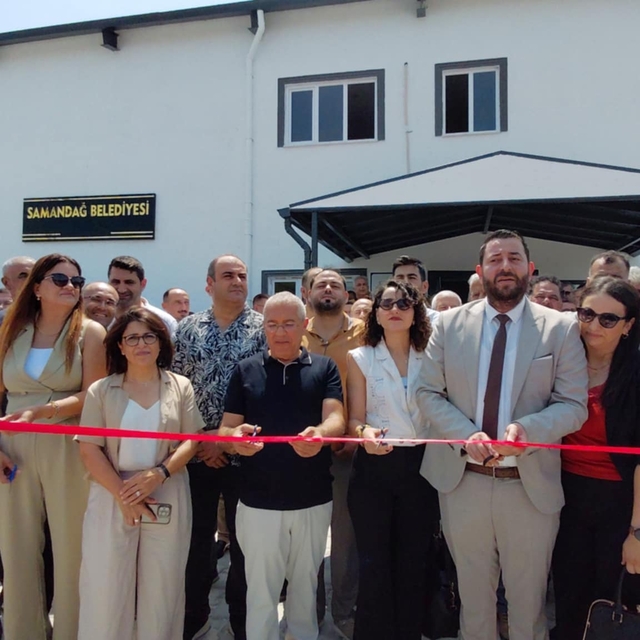 Samandağ'da çok amaçlı salon açıldı