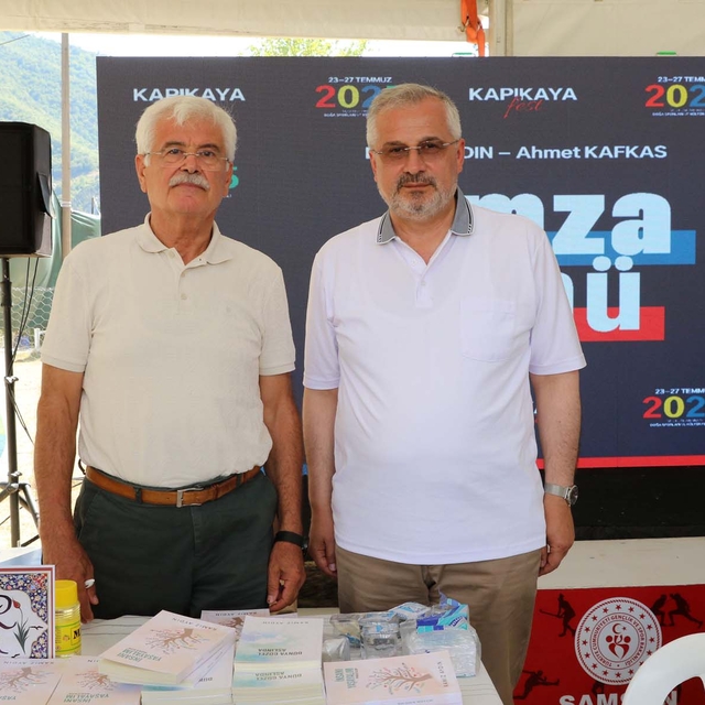 Kapıkayafest'te imza günü etkinliği yapıldı