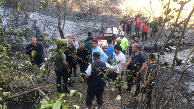 Sakarya'dan Düzce'ye sıçrayan orman yangını söndürüldü