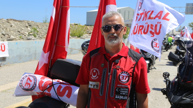 "İnebolu'dan Ankara'ya İstiklal Sürüşü" başladı