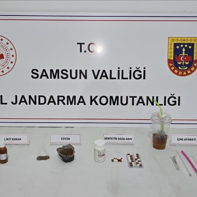 Samsun'da uyuşturucu operasyonunda 3 şüpheli yakalandı