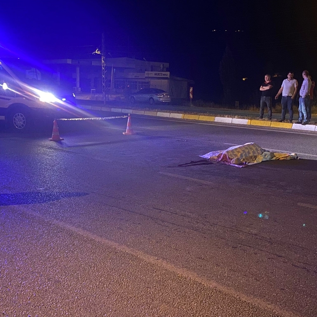 Sivas'ta yolcu otobüsünün çarptığı yaya öldü