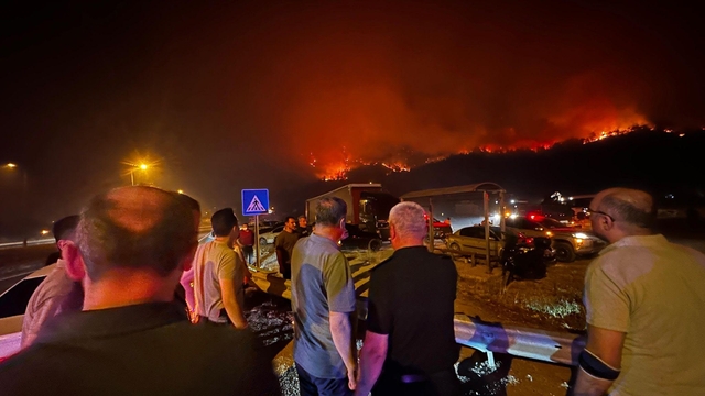 Karabük'teki orman yangınlarında 4'üncü gün (4)