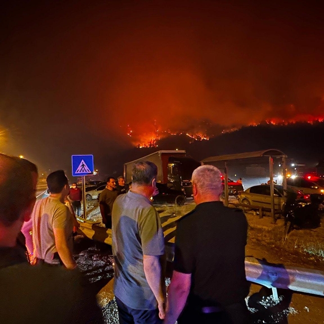 Karabük'teki orman yangınlarında 4'üncü gün (4)