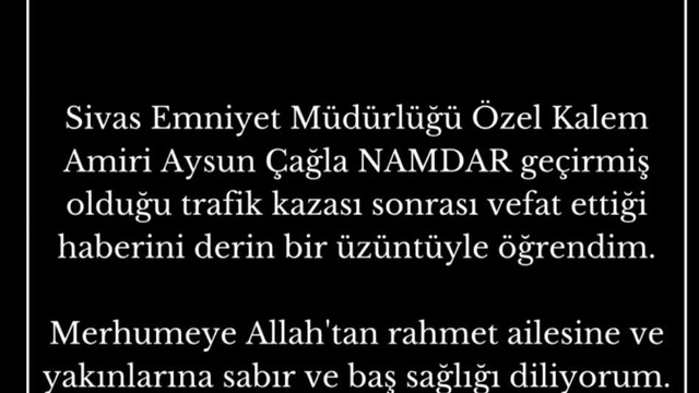 Kayseri'de kamyonla çarpışan otomobildeki 2 polisten başkomiser kurtarılamadı (2)