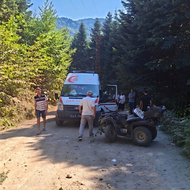 Sakarya'da, takla atan ATV'nin sürücüsü öldü