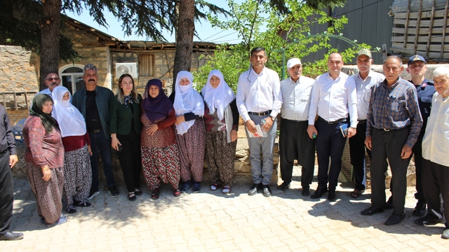 Ağın Kaymakamı Yılmaz köy ziyaretlerinde bulundu