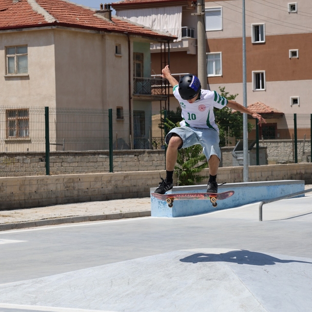 Karaman'da ANALİG Kaykay Türkiye Birinciliği Yarışları yapıldı