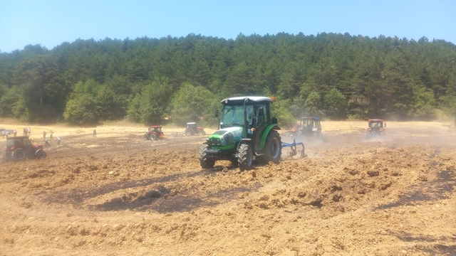 Bolu'da çıkan anız yangınları söndürüldü
