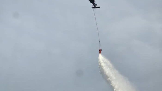 Bingöl'de iki farklı noktada orman yangını