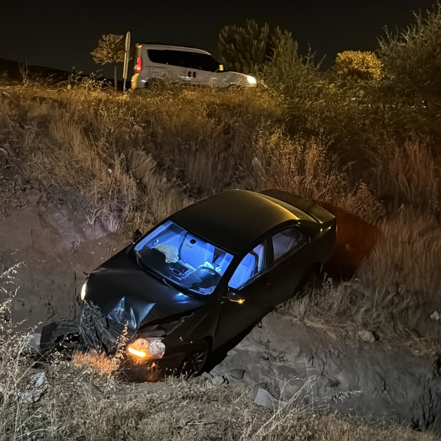 Elazığ'da devrilen otomobildeki 5 kişi yaralandı