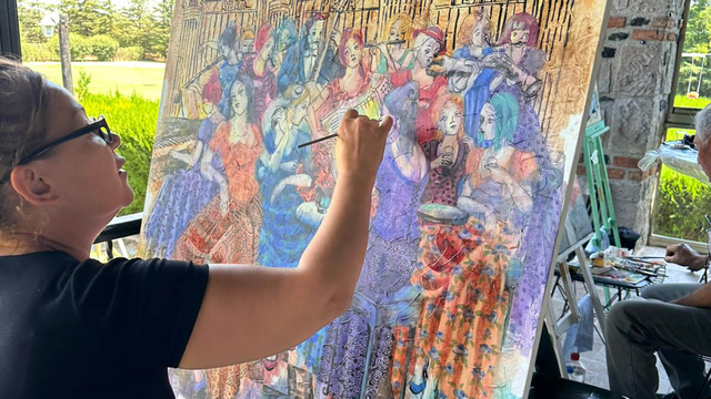 Sorgun'da 3. Resim Çalıştayı başladı