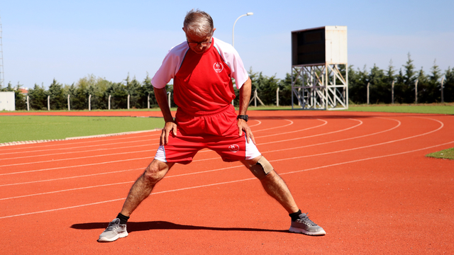 Tekirdağlı 78 yaşındaki atletin hedefi, 10. Uluslararası Edirne Maratonu'nda kürsü
