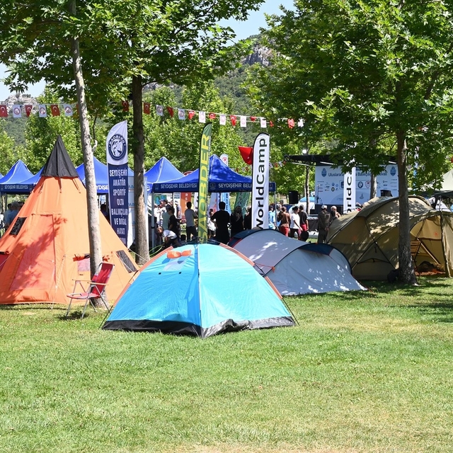 Seydişehir'de olta balıkçılığı festivali sona erdi