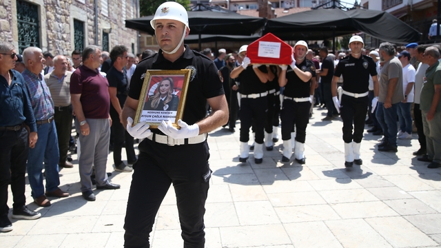 Trafik kazasında ölen başkomiser Namdar'ın cenazesi Kastamonu'da defnedildi