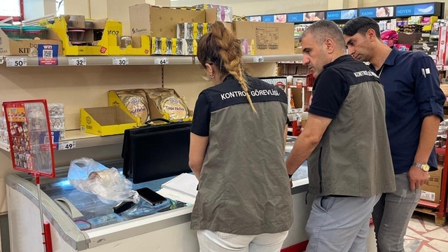 Siirt'te marketlerde denetim yapıldı