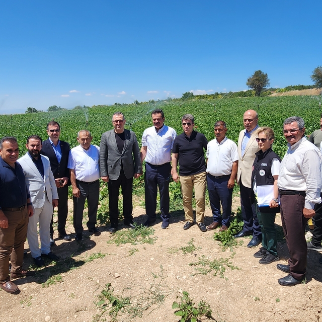 Suluova'da kapalı sistem sulama tesisinin açılışı yapıldı