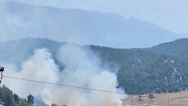 Kahramanmaraş'taki orman yangını 3'üncü gününde (2)