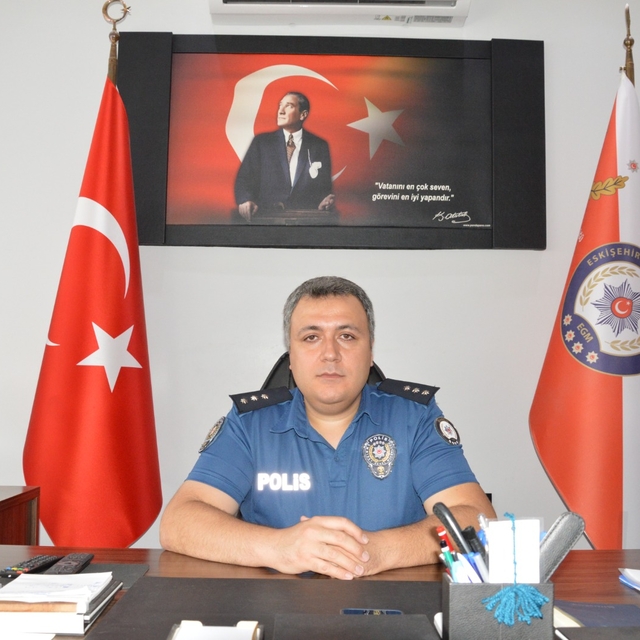 Sivrihisar İlçe Emniyet Müdür Vekili Halil İbrahim Biçer görevine başladı