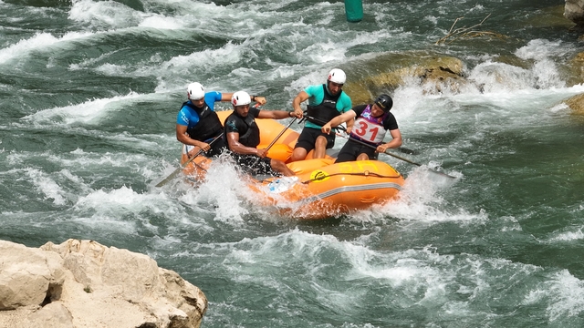 Türkiye Rafting Şampiyonası ve Süper Kupa Yarışları Tunceli'de başladı